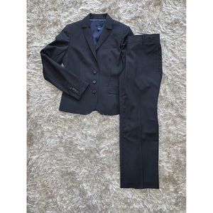 J. Crew pinstriped suit